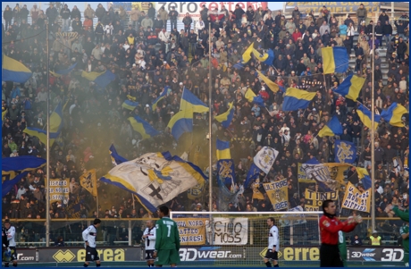 PARMA-Avellino 06-12-2008. BOYS PARMA 1977, foto ultras