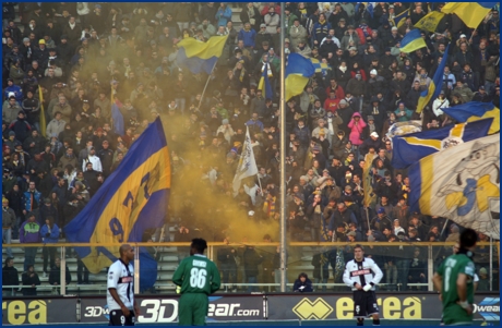 PARMA-Avellino 06-12-2008. BOYS PARMA 1977, foto ultras