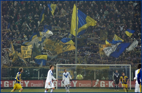 Parma-Brescia 22-02-2009. BOYS PARMA 1977, foto ultras