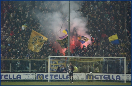 Parma-Brescia 22-02-2009. BOYS PARMA 1977, foto ultras