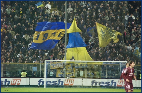 PARMA-Cittadella 19-12-2008. BOYS PARMA 1977, foto ultras