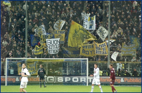 PARMA-Cittadella 19-12-2008. BOYS PARMA 1977, foto ultras