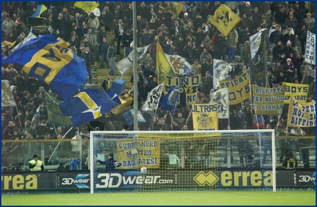 PARMA-Cittadella 19-12-2008. BOYS PARMA 1977, foto ultras