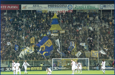 PARMA-Cittadella 19-12-2008. BOYS PARMA 1977, foto ultras