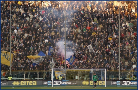 Parma-Grosseto 14-02-2009. BOYS PARMA 1977, foto ultras