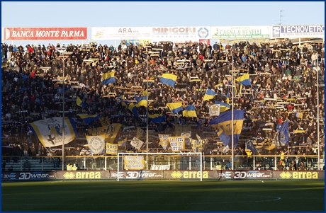 Parma-Livorno 22-11-2008. BOYS PARMA 1977, foto ultras