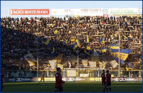 Parma-Livorno 22-11-2008. BOYS PARMA 1977, foto ultras