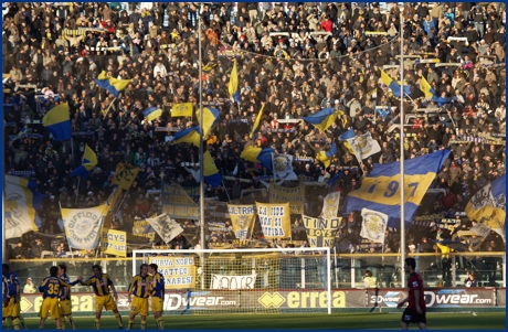 Parma-Livorno 22-11-2008. BOYS PARMA 1977, foto ultras