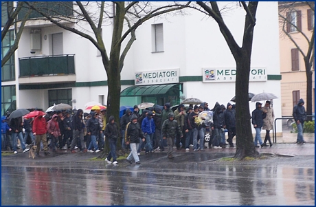 Parma-Piacenza 29-03-2009. BOYS PARMA 1977, foto ultras