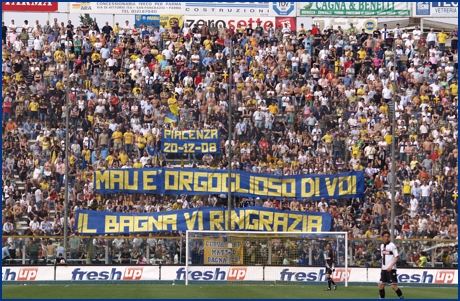 Parma-Pisa 09-05-2009. BOYS PARMA 1977, foto ultras