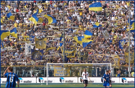 Parma-Pisa 09-05-2009. BOYS PARMA 1977, foto ultras