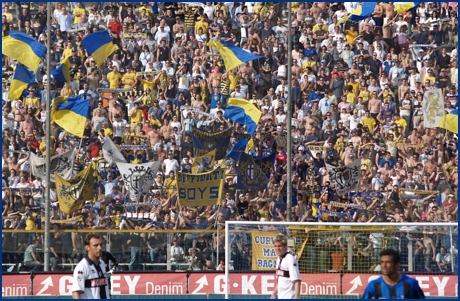 Parma-Pisa 09-05-2009. BOYS PARMA 1977, foto ultras