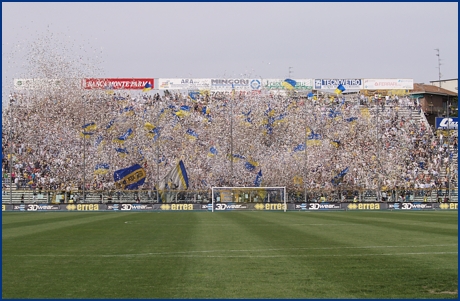 Parma-Pisa 09-05-2009. BOYS PARMA 1977, foto ultras