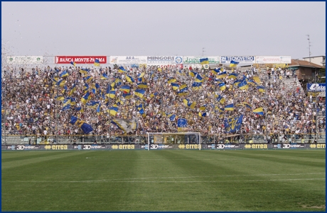 Parma-Pisa 09-05-2009. BOYS PARMA 1977, foto ultras