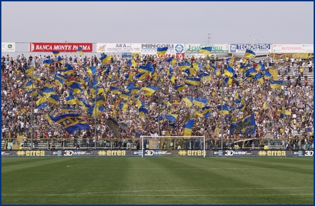 Parma-Pisa 09-05-2009. BOYS PARMA 1977, foto ultras