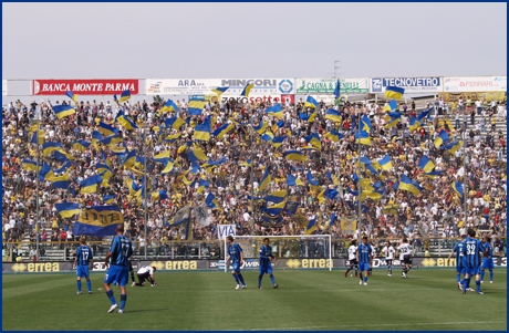 Parma-Pisa 09-05-2009. BOYS PARMA 1977, foto ultras