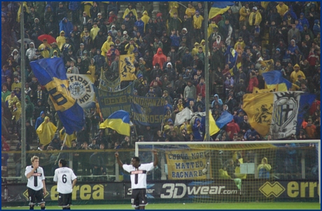 Parma-Salernitana 27-04-2009. BOYS PARMA 1977, foto ultras