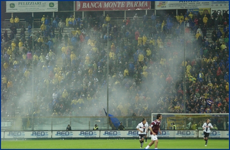 Parma-Salernitana 27-04-2009. BOYS PARMA 1977, foto ultras