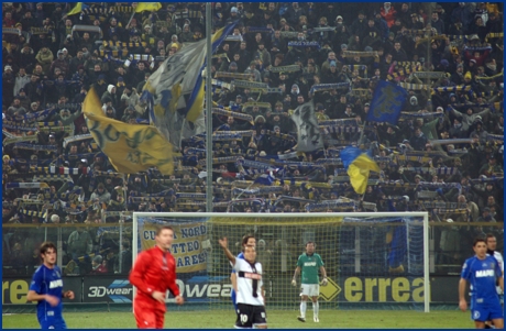 Parma-Sassuolo 17-01-2009. BOYS PARMA 1977, foto ultras