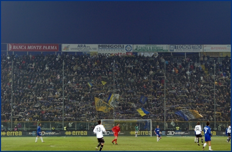 Parma-Sassuolo 17-01-2009. BOYS PARMA 1977, foto ultras