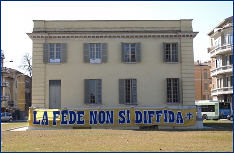 Parma-Treviso 07-03-2009. BOYS PARMA 1977, foto ultras