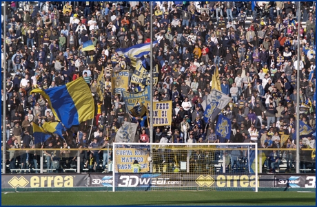 Parma-Treviso 07-03-2009. BOYS PARMA 1977, foto ultras