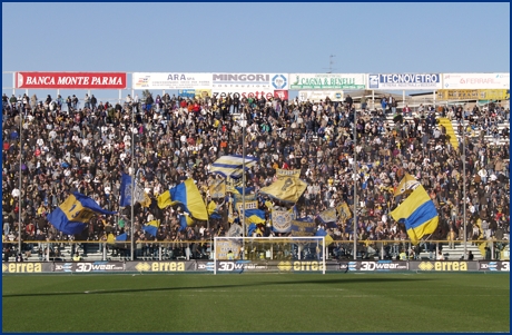 Parma-Treviso 07-03-2009. BOYS PARMA 1977, foto ultras