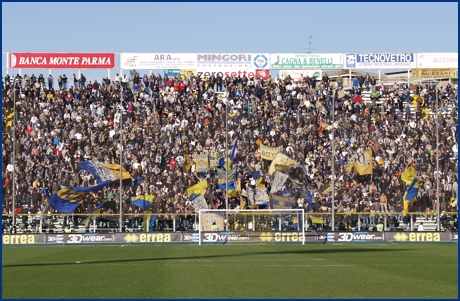 Parma-Treviso 07-03-2009. BOYS PARMA 1977, foto ultras