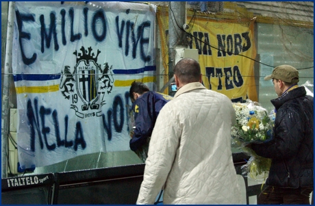 Parma-Triestina 28-10-2008. BOYS PARMA 1977, foto ultras