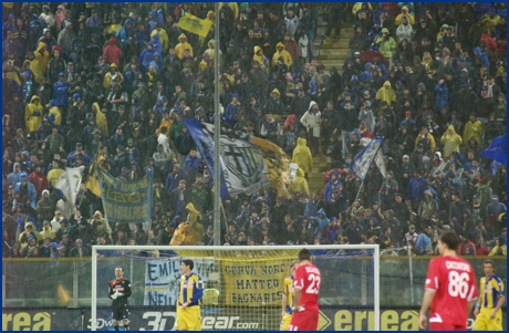 Parma-Triestina 28-10-2008. BOYS PARMA 1977, foto ultras