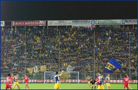 Parma-Triestina 28-10-2008. BOYS PARMA 1977, foto ultras