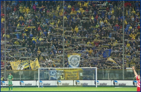 Parma-Triestina 28-10-2008. BOYS PARMA 1977, foto ultras