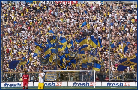 Parma-Vicenza 23-05-2009. BOYS PARMA 1977, foto ultras