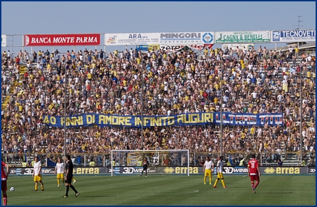 Parma-Vicenza 23-05-2009. BOYS PARMA 1977, foto ultras