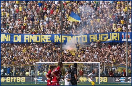 Parma-Vicenza 23-05-2009. BOYS PARMA 1977, foto ultras