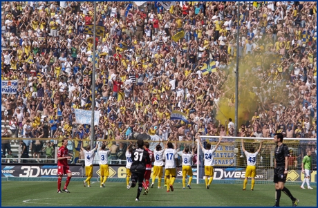 Parma-Vicenza 23-05-2009. BOYS PARMA 1977, foto ultras