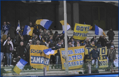 Salernitana-PARMA 28-11-2008. BOYS PARMA 1977, foto ultras