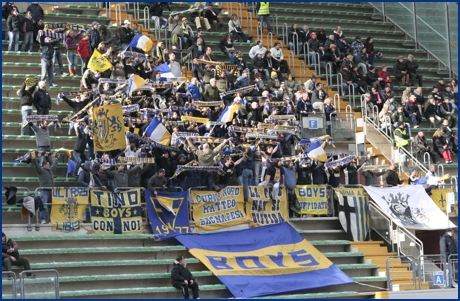 Triestina-Parma 21-03-2009. BOYS PARMA 1977, foto ultras