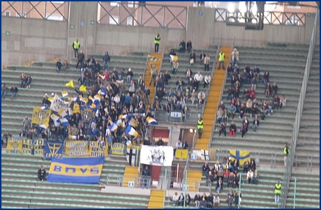 Triestina-Parma 21-03-2009. BOYS PARMA 1977, foto ultras