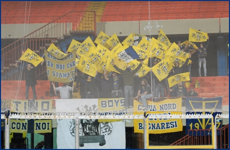 Catania-Parma 23-01-2010. BOYS PARMA 1977, foto ultras