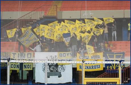 Catania-Parma 23-01-2010. BOYS PARMA 1977, foto ultras