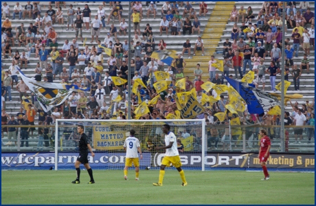 Parma-Novara 14-08-2009. BOYS PARMA 1977, foto ultras