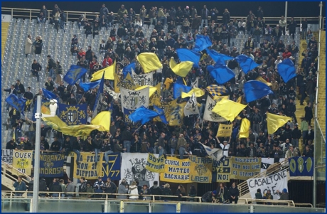 Fiorentina-Parma 21-11-2009. BOYS PARMA 1977, foto ultras