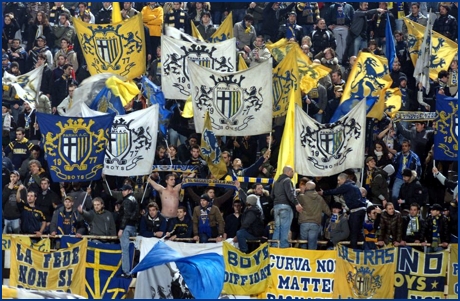 Fiorentina-Parma 21-11-2009. BOYS PARMA 1977, foto ultras