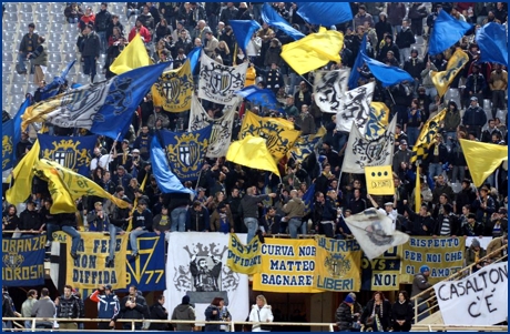 Fiorentina-Parma 21-11-2009. BOYS PARMA 1977, foto ultras