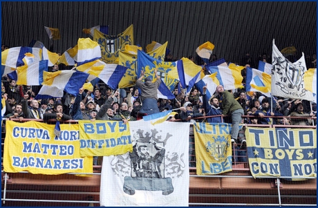 Genoa-Parma 06-12-2009. BOYS PARMA 1977, foto ultras