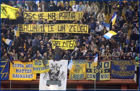 Genoa-Parma 06-12-2009. BOYS PARMA 1977, foto ultras