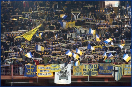 Genoa-Parma 06-12-2009. BOYS PARMA 1977, foto ultras