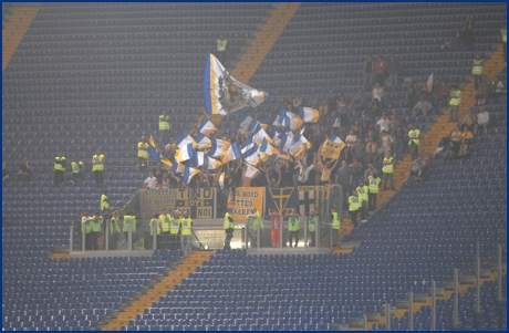 Lazio-Parma 23-09-2009. BOYS PARMA 1977, foto ultras