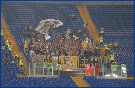 Lazio-Parma 23-09-2009. BOYS PARMA 1977, foto ultras